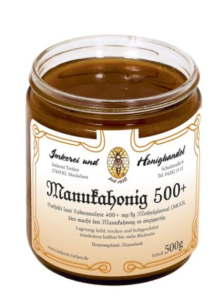 Manukahonig 500g - MGO 500plus