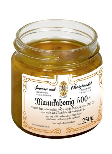 Manukahonig 250g - MGO 500plus