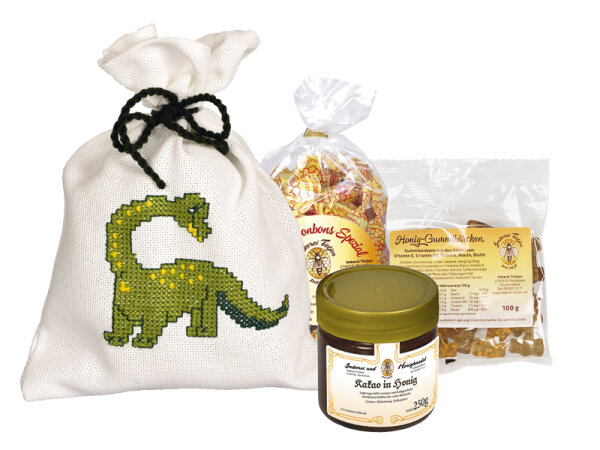 Geschenksäckchen Set "Dino"