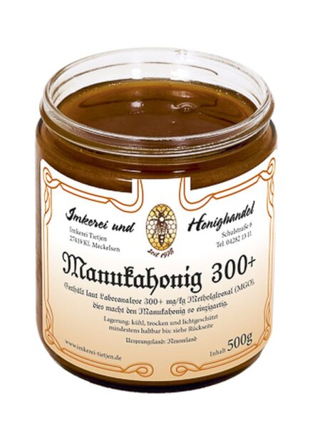 Manukahonig 500g - MGO 300plus